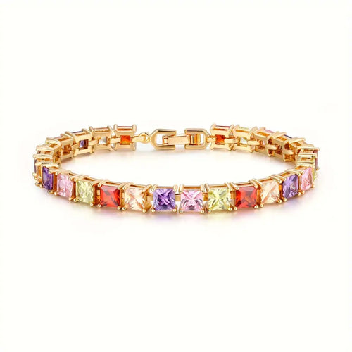 Multicolor Stoned Bracelet | Steun borstkanker