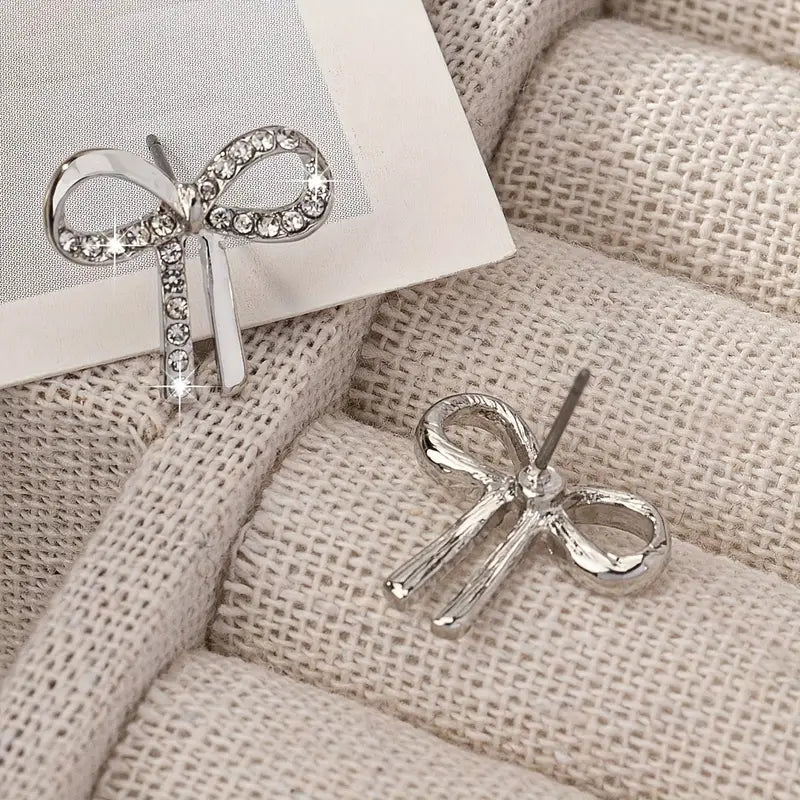 Sparkling Ribbon Earrings | Steun borstkanker