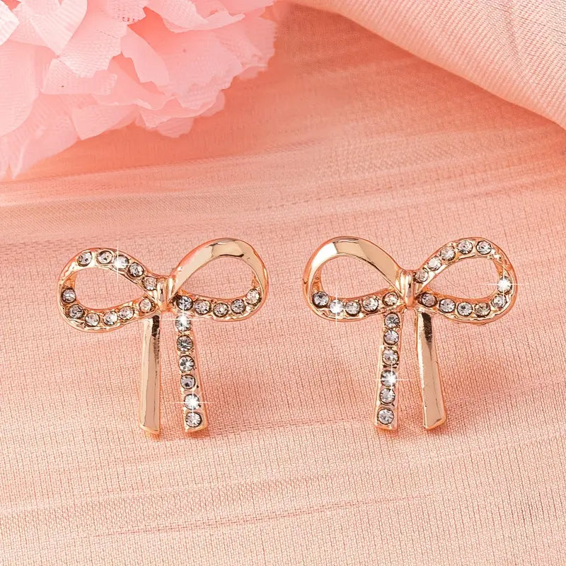 Sparkling Ribbon Earrings | Steun borstkanker
