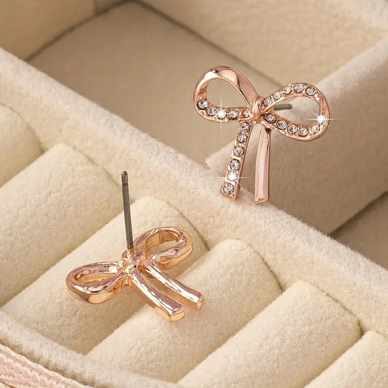 Sparkling Ribbon Earrings | Steun borstkanker