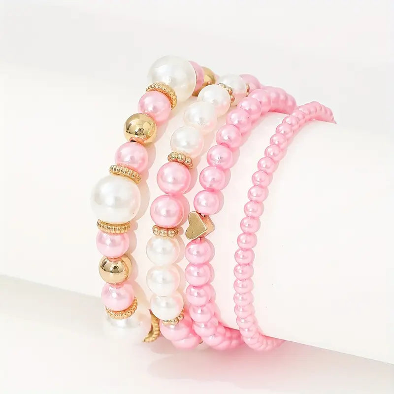 Ethereal Pearl Bracelet | Steun borstkanker