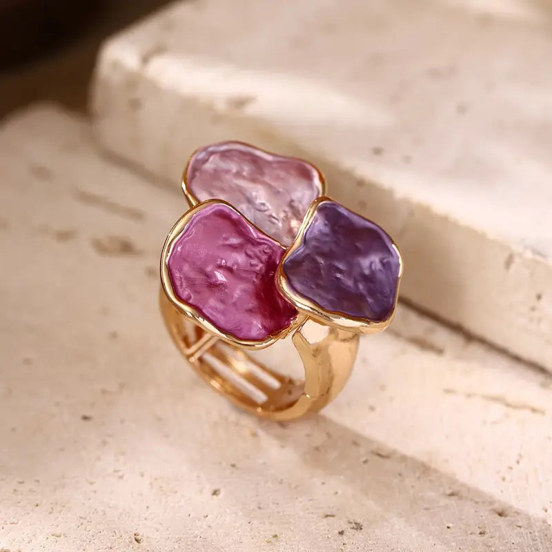 Prism Geometric Ring | Steun borstkanker