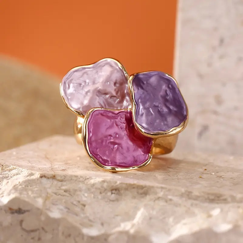 Prism Geometric Ring | Steun borstkanker
