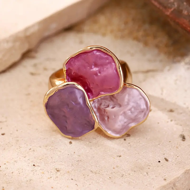Prism Geometric Ring | Steun borstkanker