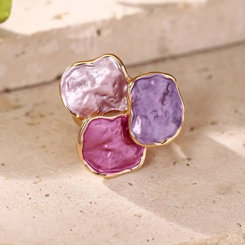 Prism Geometric Ring | Steun borstkanker