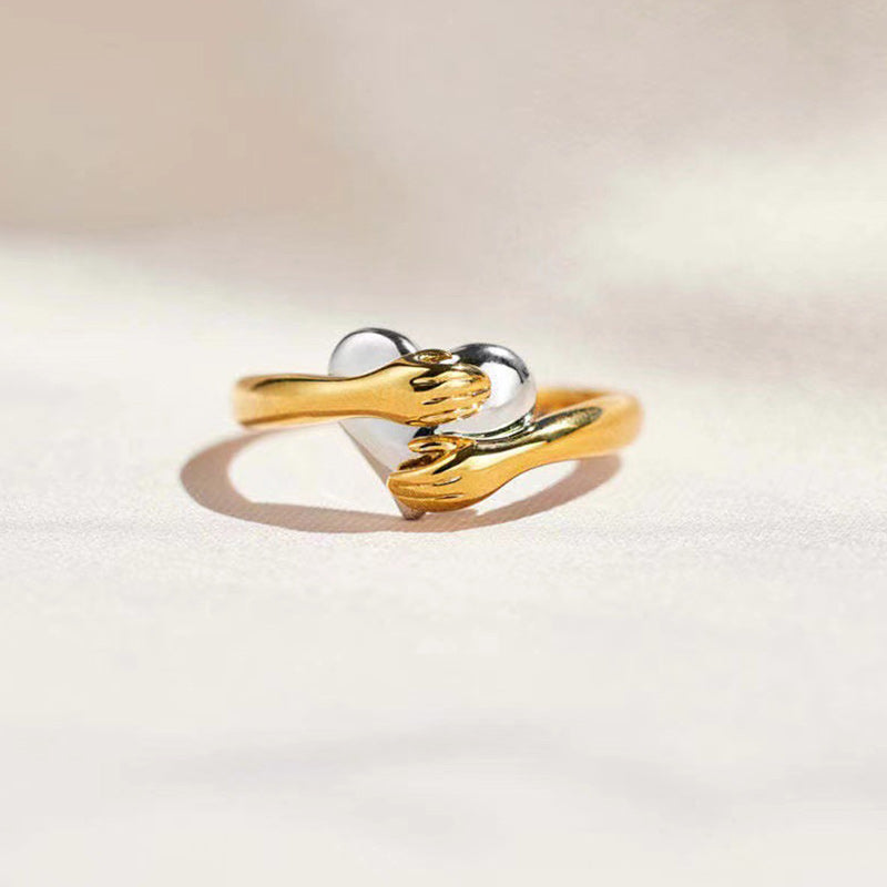 Heart Hug Ring | Steun borstkanker