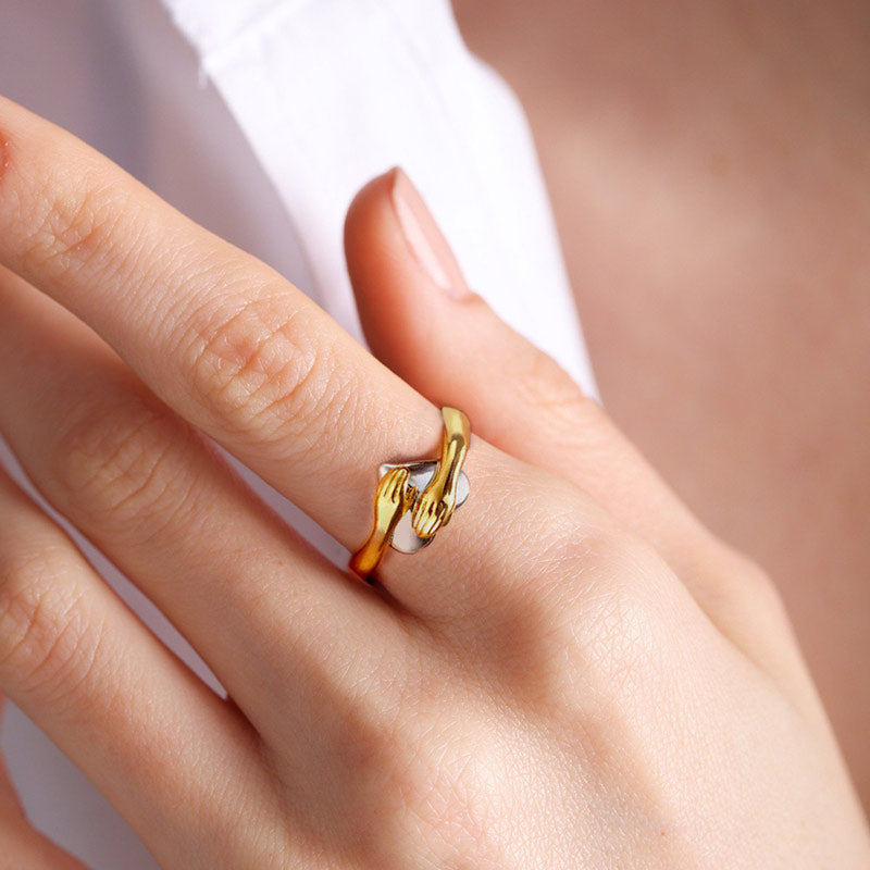 Heart Hug Ring | Steun borstkanker