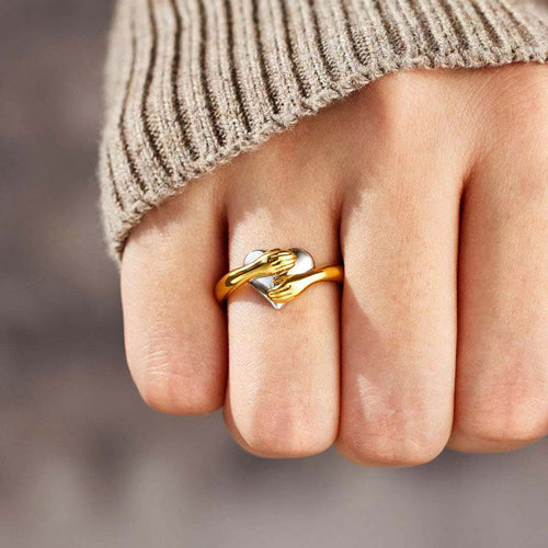Heart Hug Ring | Steun borstkanker