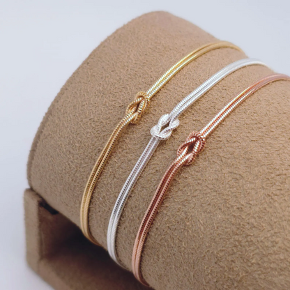 Eternal Knot Bracelet | Steun borstkanker