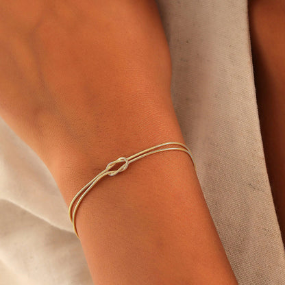 Eternal Knot Bracelet | Steun borstkanker