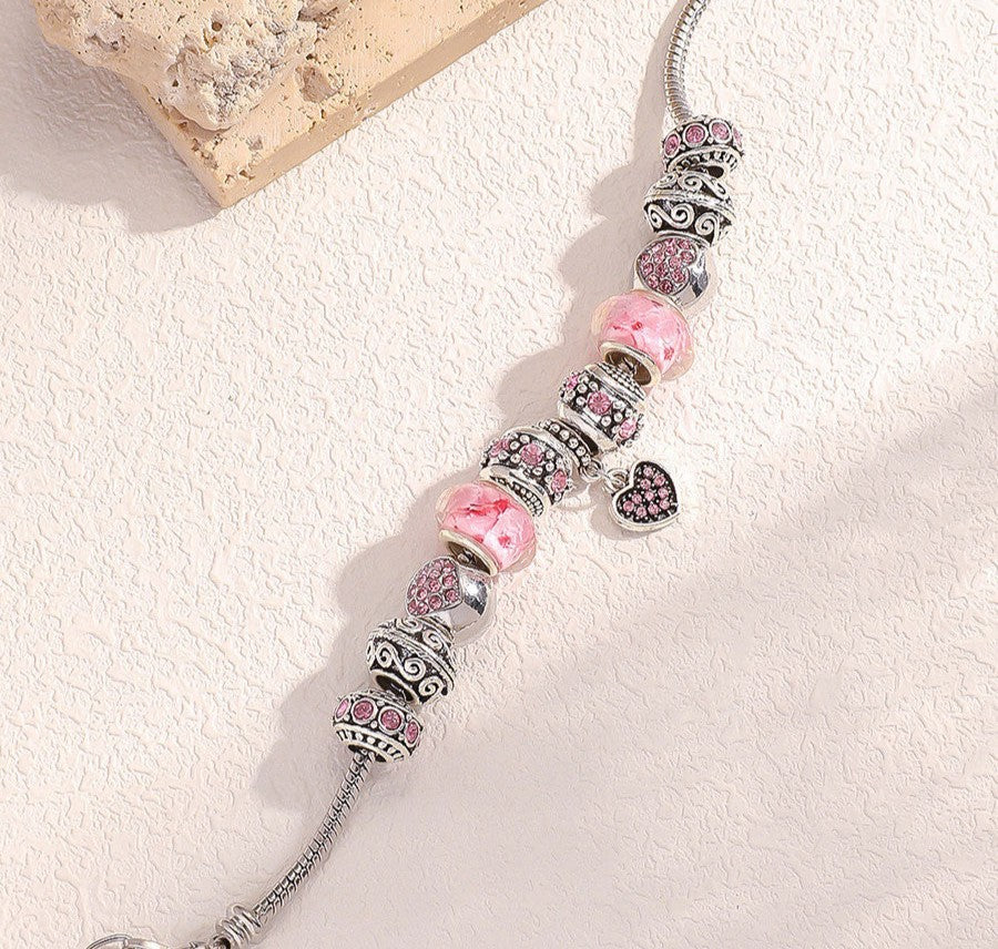 Elegant Pink Bangle | Steun Borstkanker