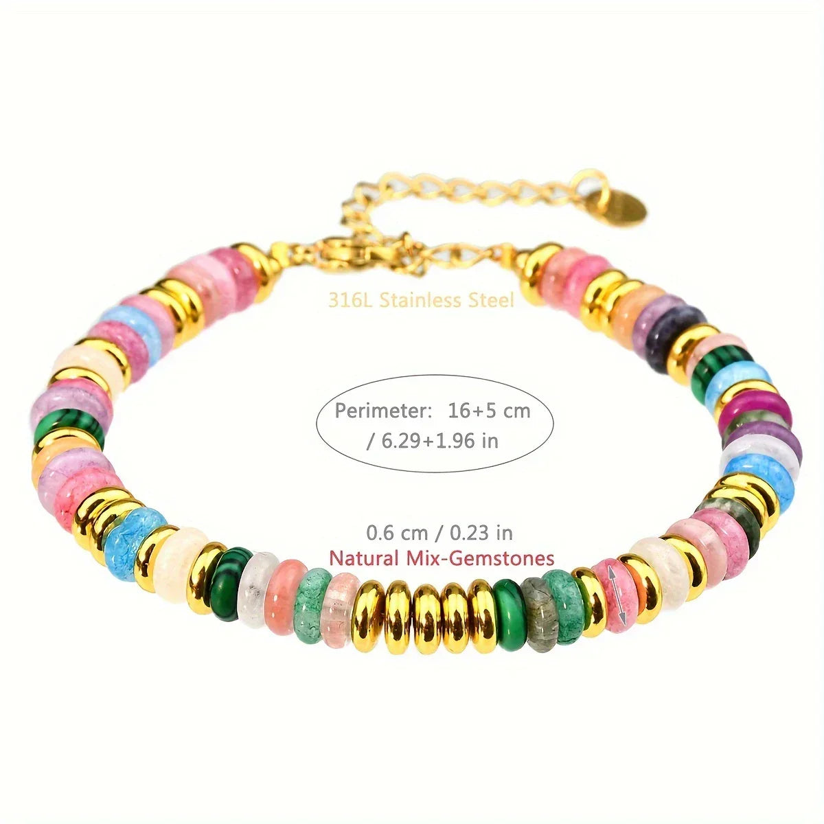 Color Pop Bracelet | Steun borstkanker