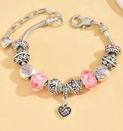 Elegant Pink Bangle | Steun Borstkanker