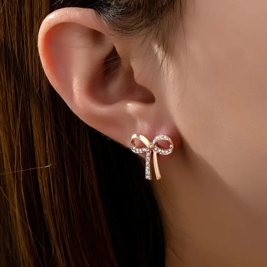 Sparkling Ribbon Earrings | Steun borstkanker