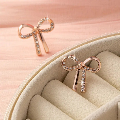 Sparkling Ribbon Earrings | Steun borstkanker