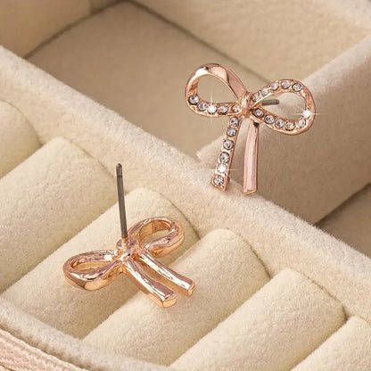Sparkling Ribbon Earrings | Steun borstkanker