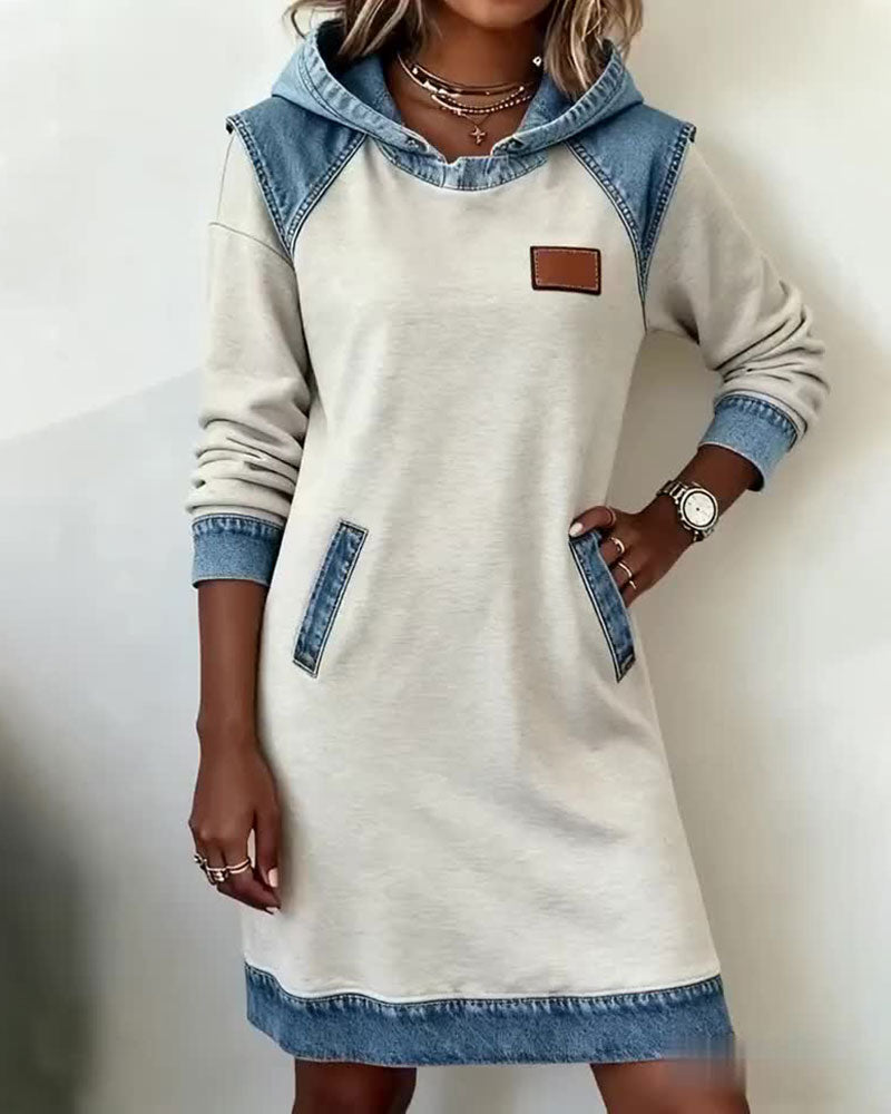 Alessira™ - Modieuze hoodiejurk
