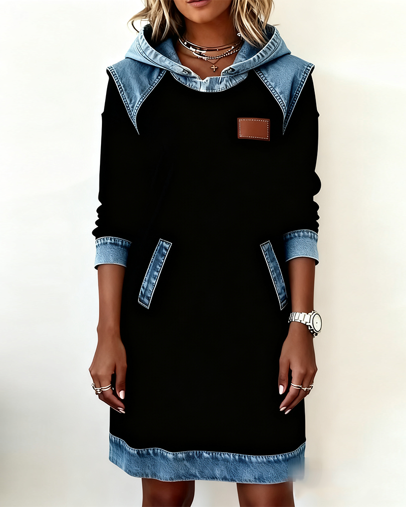 Alessira™ - Modieuze hoodiejurk