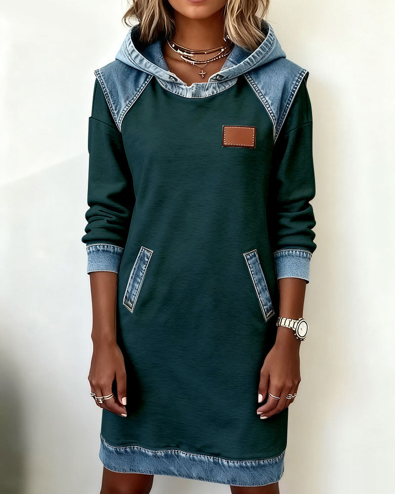 Alessira™ - Modieuze hoodiejurk
