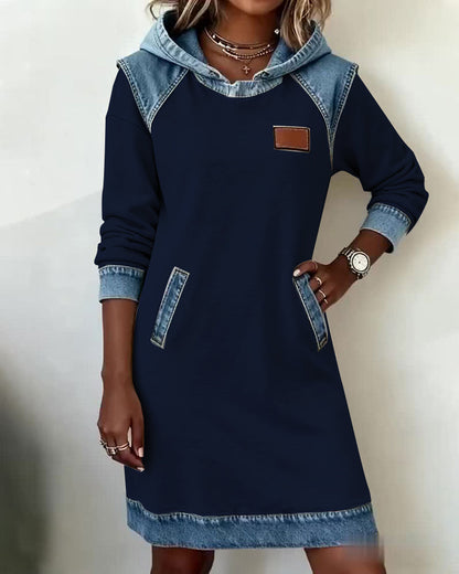 Alessira™ - Modieuze hoodiejurk