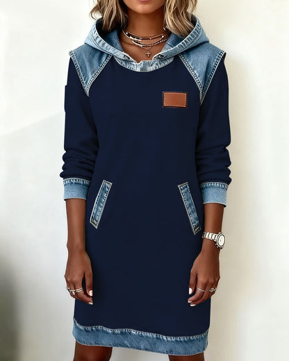 Alessira™ - Modieuze hoodiejurk