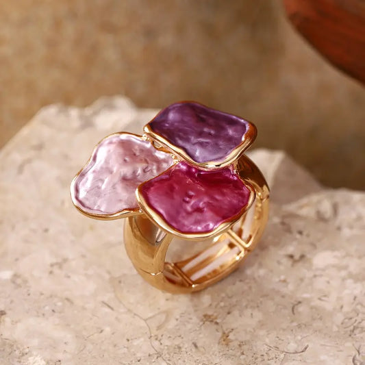Prism Geometric Ring | Steun borstkanker