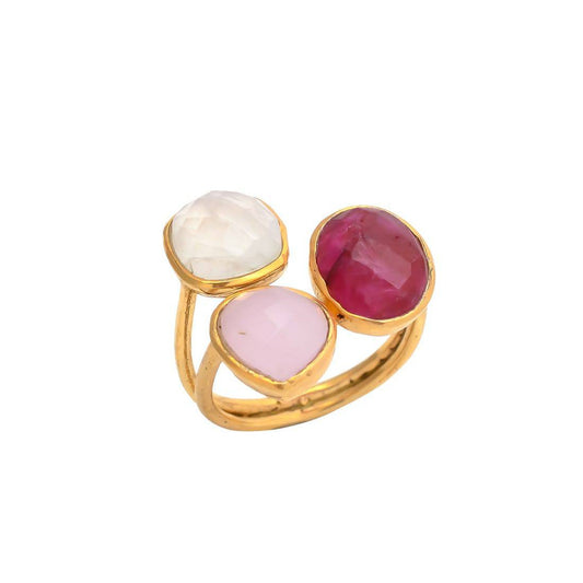 Aurora Trinity Ring | Steun borstkanker