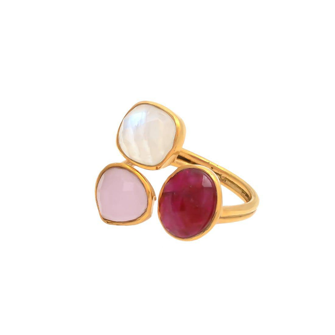 Aurora Trinity Ring | Steun borstkanker