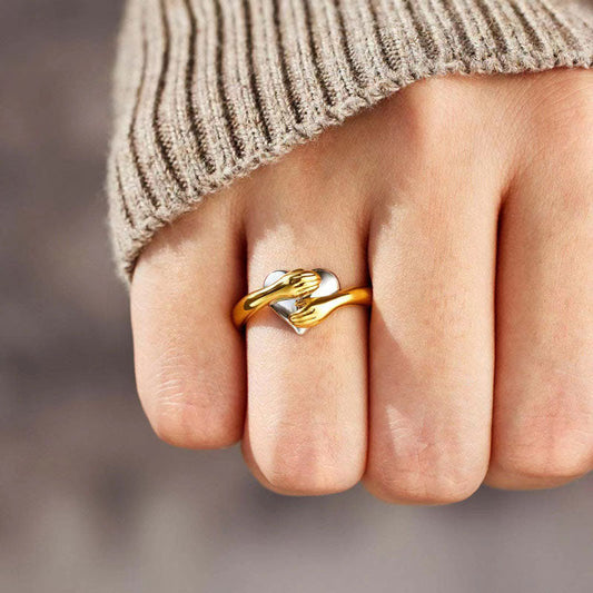 Heart Hug Ring | Steun borstkanker